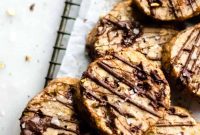 Pistachio Chocolate Icebox Cookies