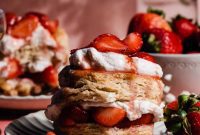 Sun-Kissed Strawberry Shortcakes with Dreamy Whipped Cream