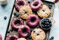 Blueberry Bliss Baked Donuts
