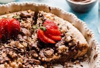 Decadent Nutella Cinnamon Streusel Pizza