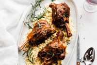 Fork Tender Red Wine Lamb Shanks