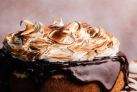 Decadent S’mores Cheesecakes with Golden Marshmallow Meringue