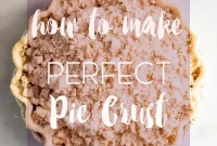 The Easiest 3-Ingredient Pie Crust Ever