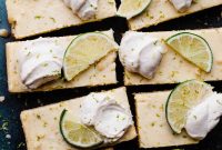 Tropical Key Lime Macadamia Bars