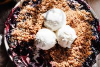 The Ultimate One-Bowl Blueberry Crisp