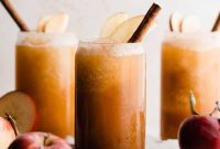 Spiked or Not Apple Cider Slushies