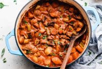 Hearty Beef Stew Instant Pot and Oven Directions
