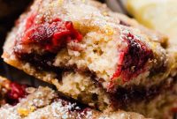 Zesty One-Bowl Raspberry Lemon Coffee Cake