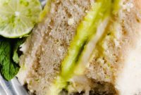 Zesty Mojito Cake with Spiked Rum Buttercream