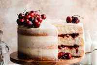 Enchanted White Forest Cake