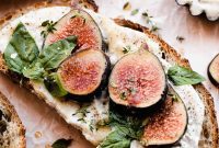 Luscious Fig & Honey Ricotta Toast