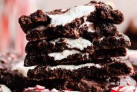 Peppermint Hot Chocolate Mallow Bites