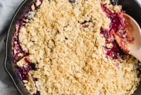 Sun-Kissed Skillet Crumble