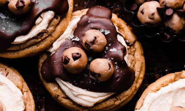 Chocolate Dipped Cookie Dough Delights