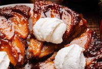 Sticky Apple Caramel Cake