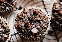 Wholesome Banana Chocolate Oat Muffins