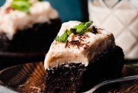Decadent Baileys Chocolate Cake with Silky Cream Cheese Frosting