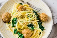 Lean Zoodle & Meatball Meal Prep