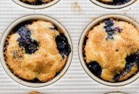 Fluffy Buttermilk Blueberry Muffins
