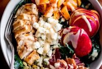 Maple Tahini Kissed Autumn Harvest Salad