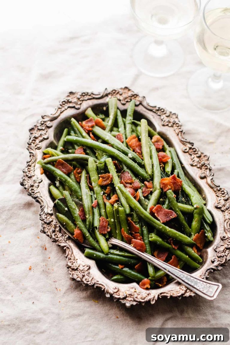 Effortless Gluten-Free Dairy-Free Bacon Green Beans