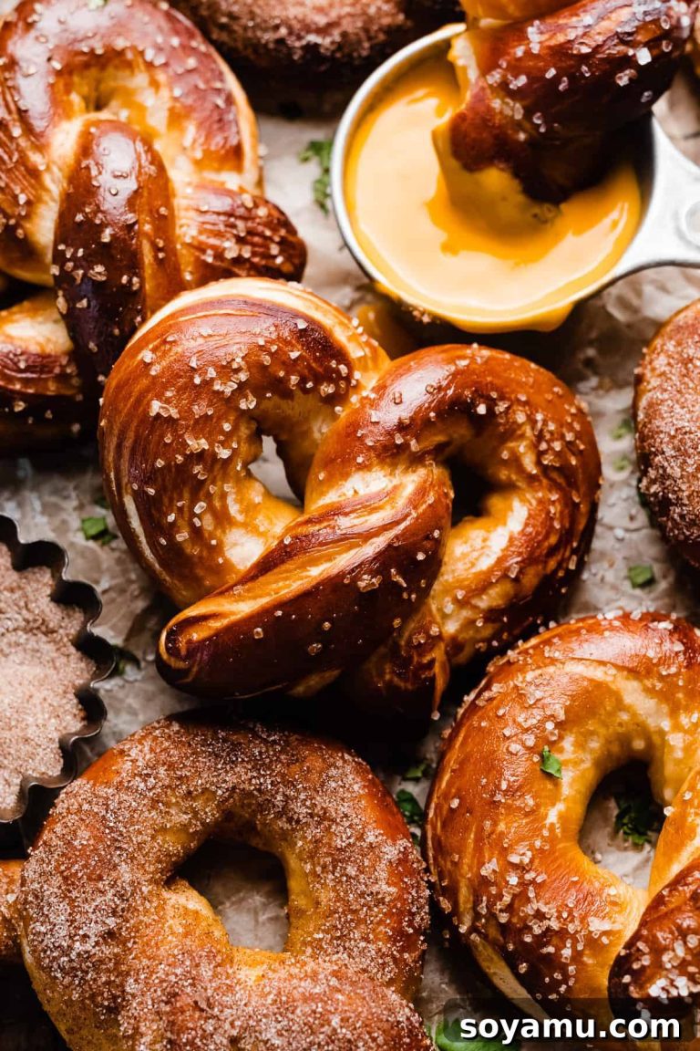 Homemade Soft Pretzel Trio 21 Homemade Soft Pretzel Trio