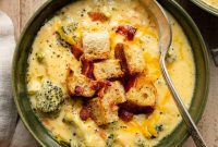 Golden Broccoli Cheddar Comfort