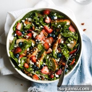 Strawberry Bacon Summer Salad with Poppyseed Perfection 9 Strawberry Summer Salad