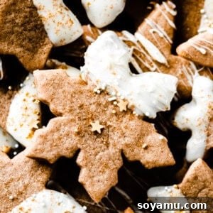 Cinnamon Spiced Maple Cutout Cookies
