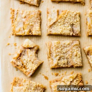 Ultimate Pear Crumble Bars 2 Insanely Good Pear Crumble Bars, a delicious fall dessert.