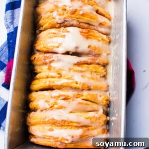 Maple Glazed Pull-Apart Perfection 2 Maple Glazed Pull-Apart Bread