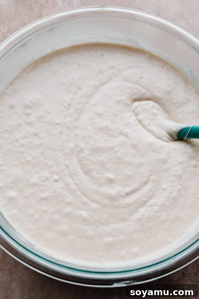 Piña Colada Dream Cake 5 A bowl of the batter.