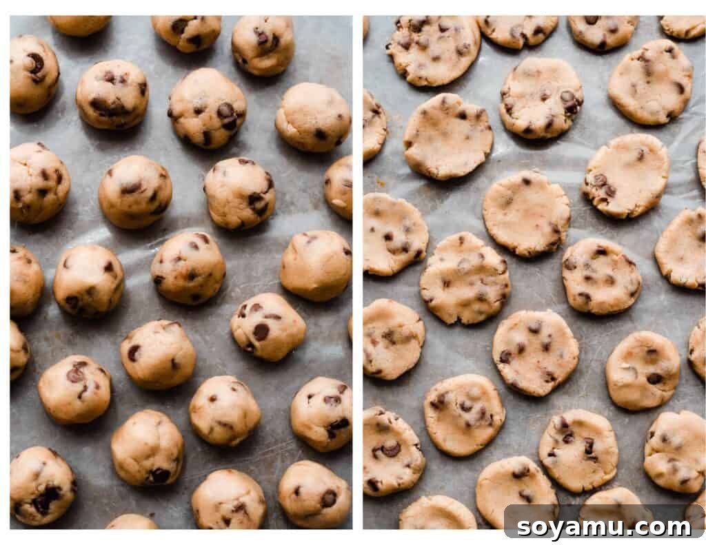 Decadent Cookie Dough Cake 4 Mini cookie dough balls and mini cookie dough discs.