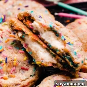 Funfetti Cake Batter Cookies