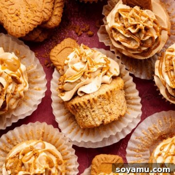 Biscoff Overload Cupcakes 15 Triple Biscoff Cupcakes