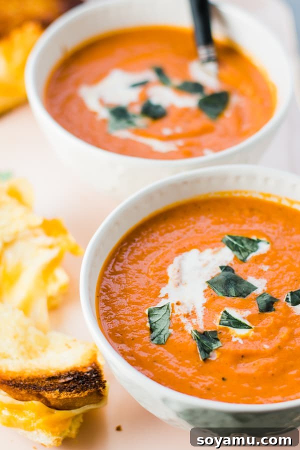 Perfect Oven Grilled Cheese + The Best Tomato Soup I've Ever Had