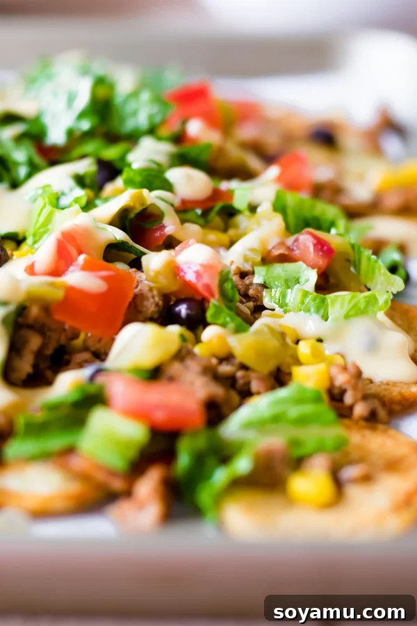 One-Pan Nacho Feast 6 Loaded Sheet Pan Nachos with all toppings