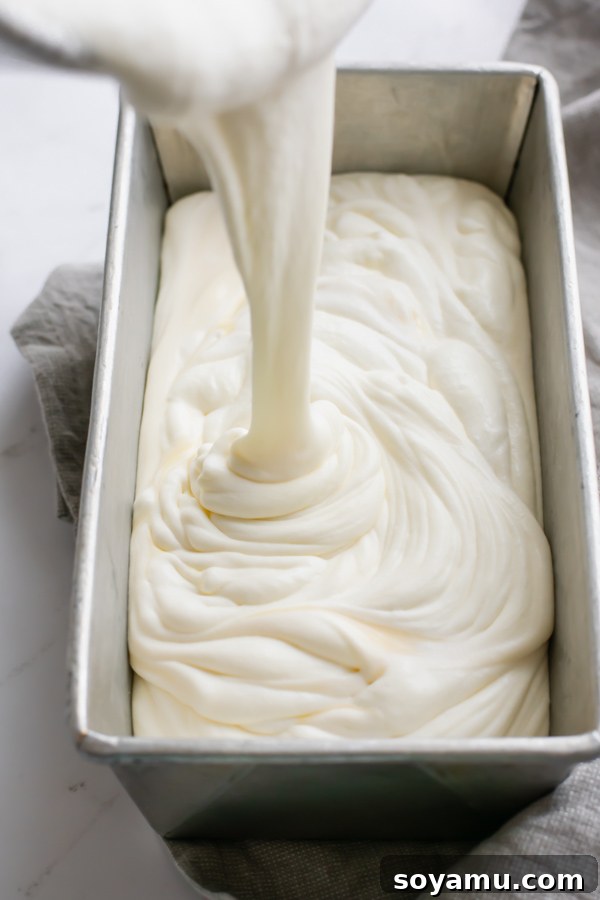 Effortless Vanilla Bean Ice Cream with Sweet Roasted Rhubarb 5 A bowl of glossy, sweet and tangy roasted rhubarb, ready to be paired with vanilla ice cream