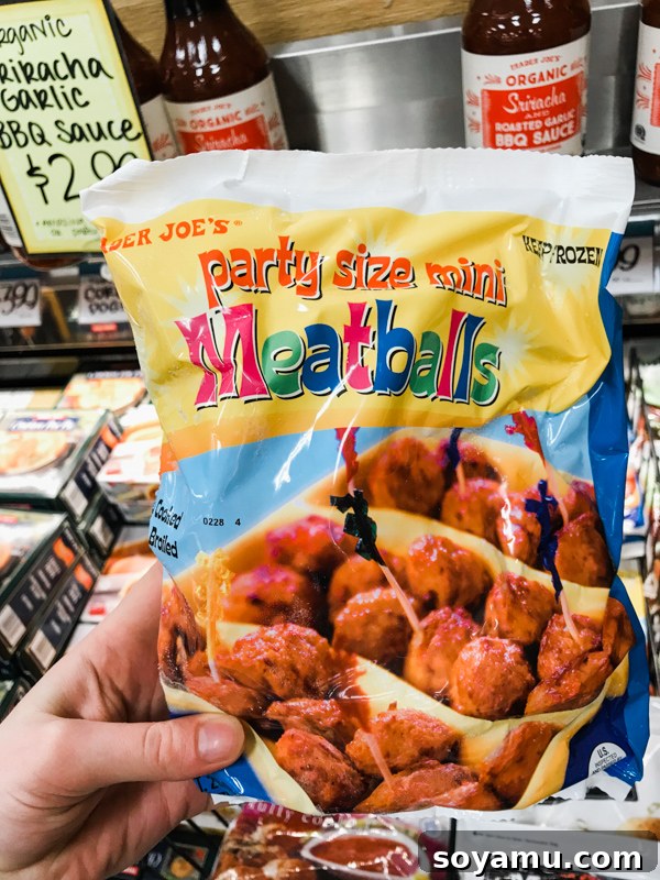 Our Top 21 Trader Joe's Essentials 13 Frozen bag of Trader Joe's Roasted Potatoes with Peppers & Onions, a versatile side dish.