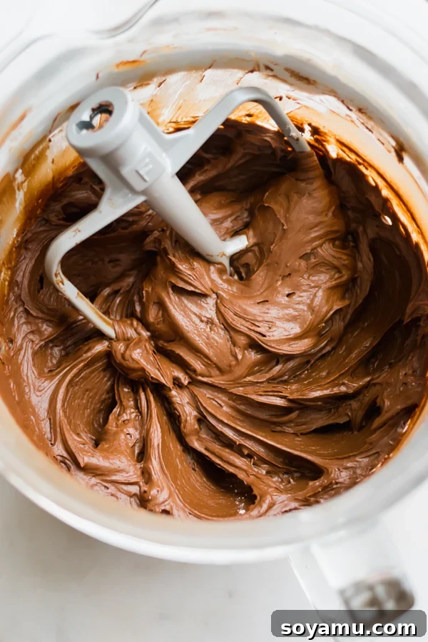 10 Easy Ways to Improve Your Food Photography - 10 Quick + easy tips to take your food photography to the next level! #foodphotography #foodphotos #bloggers #bloggingresources #blogresources #bloggerresources #photographyresources #photographytips | bluebowlrecipes.com Mixing chocolate batter, captured with captivating back light that creates a glowing, ethereal effect around the ingredients.