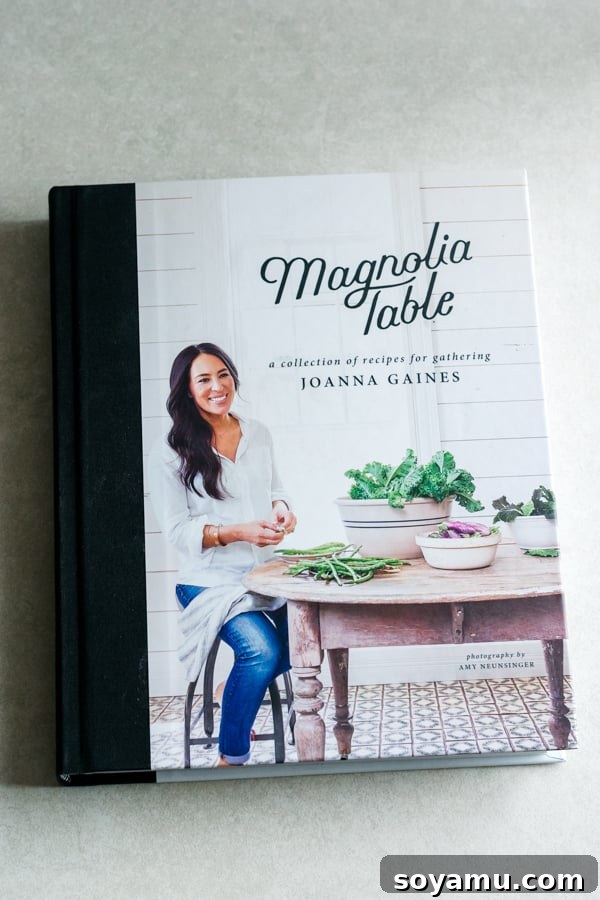 12 All-Time Favorite Cookbooks - Cookbooks with recipes for hearty meals, paleo treats, small-batch baking and more! There's something for everyone on this list #cookbooks #favoritethings #baking #cooking #bestcookbooks #giftguide | bluebowlrecipes.com Magnolia Table Cookbook