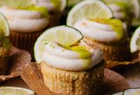 Key Lime Cupcakes with Tangy Lime Curd Filling