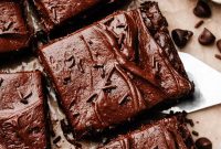 Sheet-Pan Brownies with Rich Chocolate Fudge Frosting