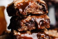 Carmelita Bars with Homemade Salted Caramel Filling